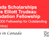 Pierre Elliott Trudeau Foundation Fellowship 2027, Canada ($300,000 Fellowship for Outstanding Academics)